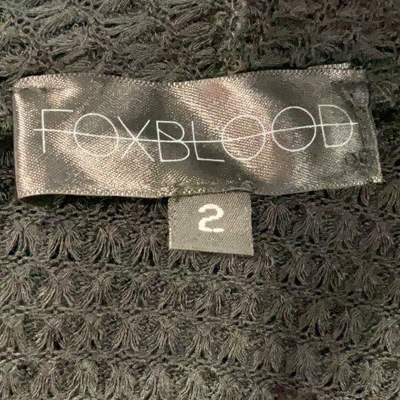 FOXBLOOD Bishop sleeve open front cardigan - Picture 7 of 9